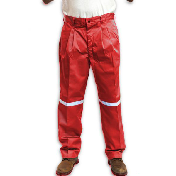 Polycotton Pants with Reflective Strip - Guyana Safety Solutions